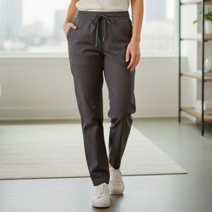 Med Couture 8715T Gray Scrub Pants Cargo Drawstring Waist‎ - Size M
